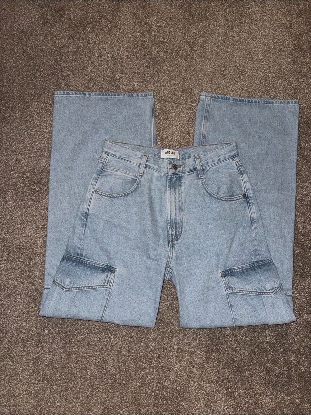 Agolde Minka Cargo Jeans